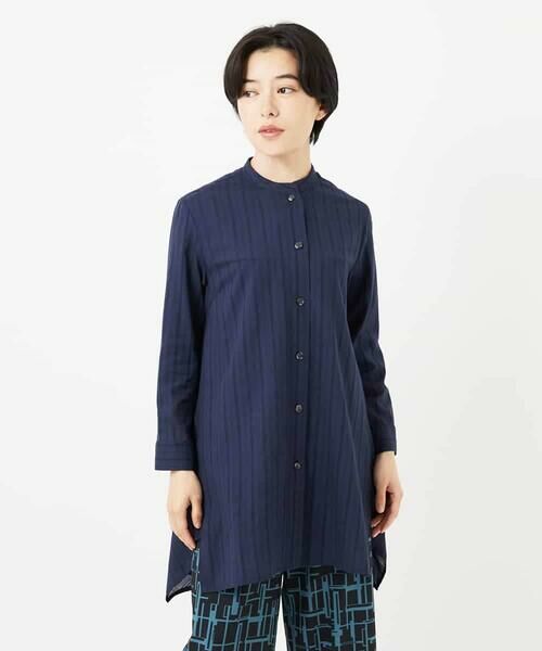 Maison de CINQ / メゾン ドゥ サンク シャツ・ブラウス | イレギュラーヘムチュニックブラウス | 詳細9