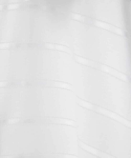 Maison de CINQ / メゾン ドゥ サンク シャツ・ブラウス | ボーダー柄ノーカラーブラウス羽織 | 詳細17