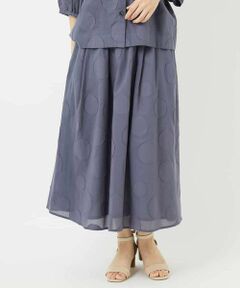 Maison de CINQ / メゾン ドゥ サンク ロング・マキシ丈スカート | ドットジャガードスカート