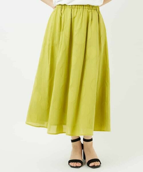 Maison de CINQ / メゾン ドゥ サンク ロング・マキシ丈スカート | ドットジャガードスカート | 詳細5