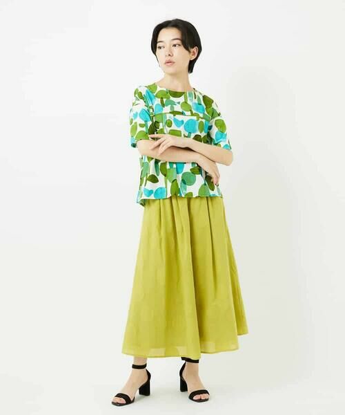 Maison de CINQ / メゾン ドゥ サンク カットソー | [日本製]マッシュルームプリントカットソー | 詳細23