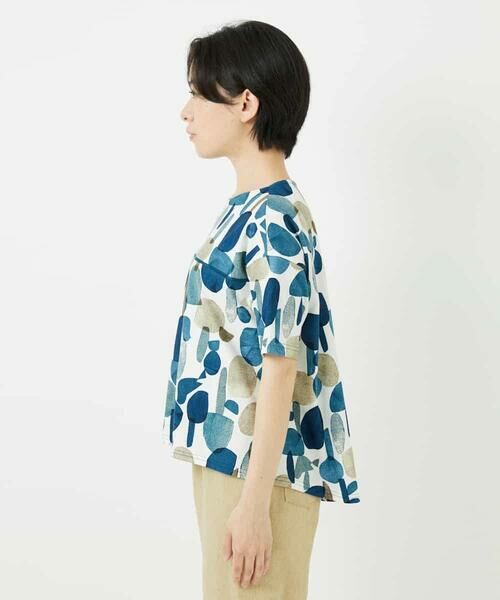 Maison de CINQ / メゾン ドゥ サンク カットソー | [日本製]マッシュルームプリントカットソー | 詳細6