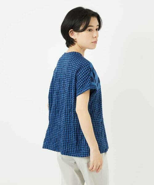 Maison de CINQ / メゾン ドゥ サンク カットソー | [日本製]麻混ドットワッシャージャガードカットソー | 詳細1