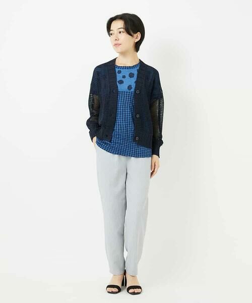 Maison de CINQ / メゾン ドゥ サンク カットソー | [日本製]麻混ドットワッシャージャガードカットソー | 詳細17