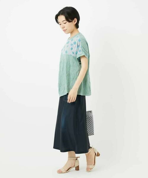 Maison de CINQ / メゾン ドゥ サンク カットソー | [日本製]麻混ドットワッシャージャガードカットソー | 詳細21