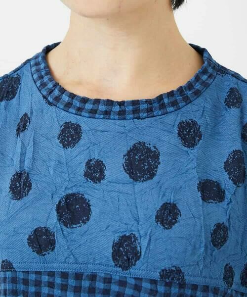 Maison de CINQ / メゾン ドゥ サンク カットソー | [日本製]麻混ドットワッシャージャガードカットソー | 詳細7