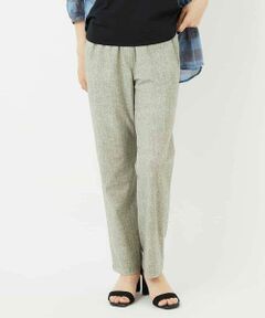 Maison de CINQ / メゾン ドゥ サンク その他パンツ | [3サイズ展開]ぼかし調チェック柄ハイテンションストレッチパンツ