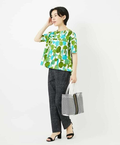 Maison de CINQ / メゾン ドゥ サンク その他パンツ | [3サイズ展開]ぼかし調チェック柄ハイテンションストレッチパンツ | 詳細15