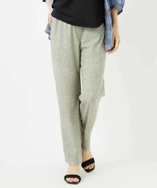 Maison de CINQ / メゾン ドゥ サンク その他パンツ | [3サイズ展開]ぼかし調チェック柄ハイテンションストレッチパンツ | 詳細16