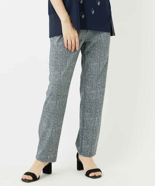 Maison de CINQ / メゾン ドゥ サンク その他パンツ | [3サイズ展開]ぼかし調チェック柄ハイテンションストレッチパンツ | 詳細20