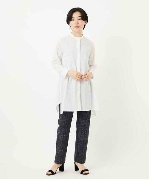 Maison de CINQ / メゾン ドゥ サンク その他パンツ | [3サイズ展開]ぼかし調チェック柄ハイテンションストレッチパンツ | 詳細5