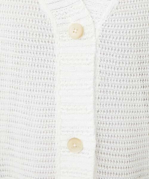 Maison de CINQ / メゾン ドゥ サンク カーディガン・ボレロ | 透かし編みニットカーディガン | 詳細20