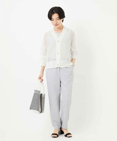 Maison de CINQ / メゾン ドゥ サンク カーディガン・ボレロ | 透かし編みニットカーディガン | 詳細23