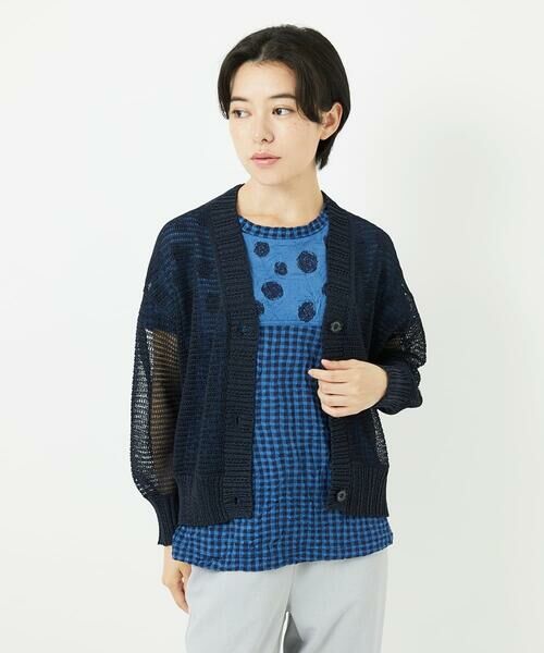 Maison de CINQ / メゾン ドゥ サンク カーディガン・ボレロ | 透かし編みニットカーディガン | 詳細8
