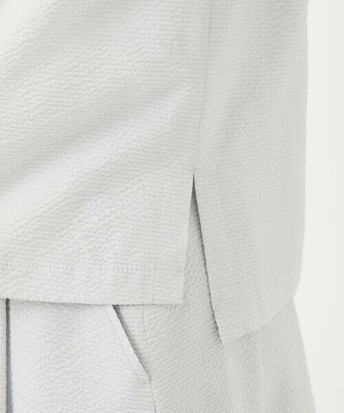 Maison de CINQ / メゾン ドゥ サンク シャツ・ブラウス | [接触冷感/吸汗速乾]サッカーシャツブラウス | 詳細10