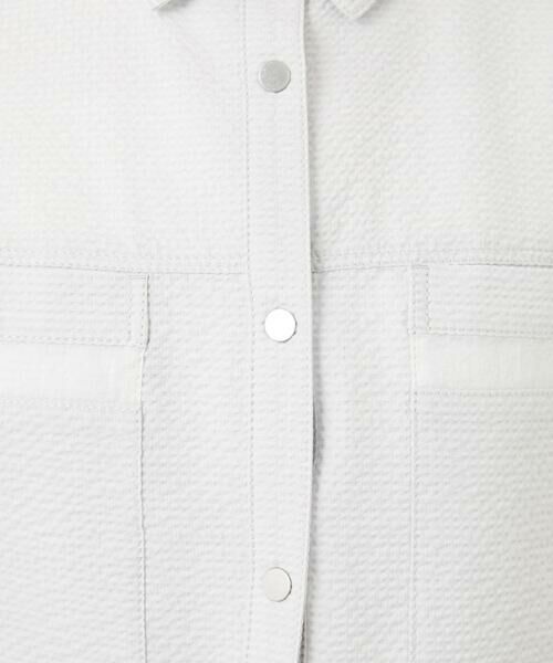 Maison de CINQ / メゾン ドゥ サンク シャツ・ブラウス | [接触冷感/吸汗速乾]サッカーシャツブラウス | 詳細11