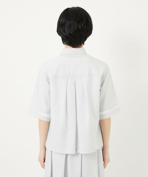 Maison de CINQ / メゾン ドゥ サンク シャツ・ブラウス | [接触冷感/吸汗速乾]サッカーシャツブラウス | 詳細6