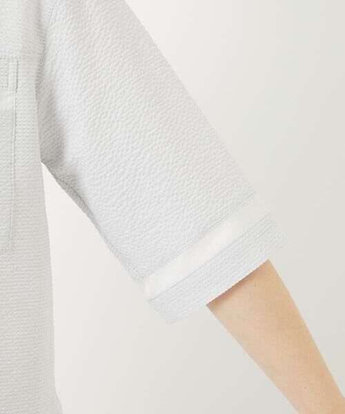 Maison de CINQ / メゾン ドゥ サンク シャツ・ブラウス | [接触冷感/吸汗速乾]サッカーシャツブラウス | 詳細8