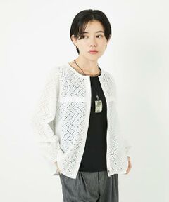 Maison de CINQ / メゾン ドゥ サンク シャツ・ブラウス | コットンエンブロイダリー羽織ブラウス