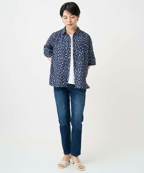 Maison de CINQ / メゾン ドゥ サンク シャツ・ブラウス | ジオメトリックドルマンスリーブブラウス | 詳細10