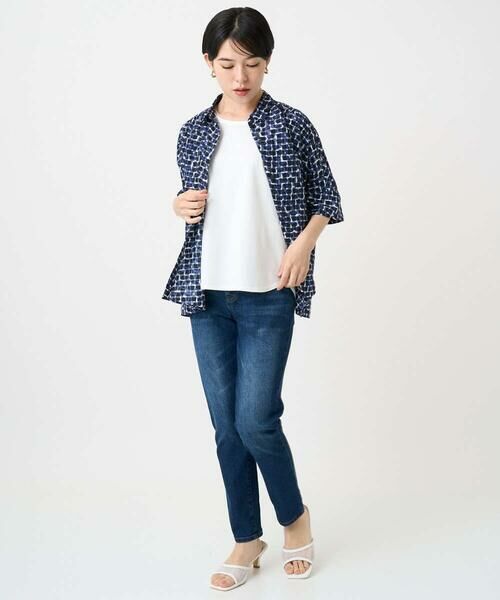 Maison de CINQ / メゾン ドゥ サンク シャツ・ブラウス | ジオメトリックドルマンスリーブブラウス | 詳細11