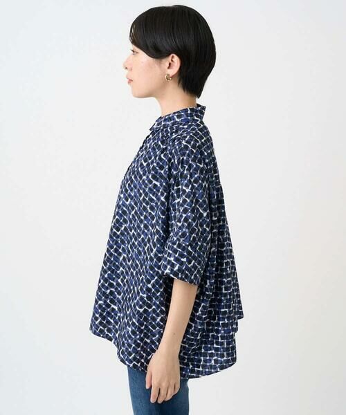 Maison de CINQ / メゾン ドゥ サンク シャツ・ブラウス | ジオメトリックドルマンスリーブブラウス | 詳細4