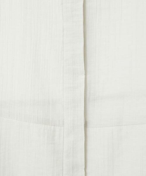 Maison de CINQ / メゾン ドゥ サンク シャツ・ブラウス | [日本製]シアーティアードバンドカラーブラウス | 詳細10