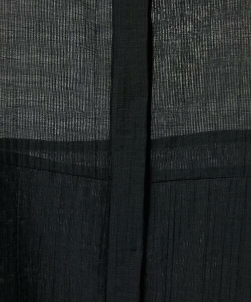 Maison de CINQ / メゾン ドゥ サンク シャツ・ブラウス | [日本製]シアーティアードバンドカラーブラウス | 詳細11