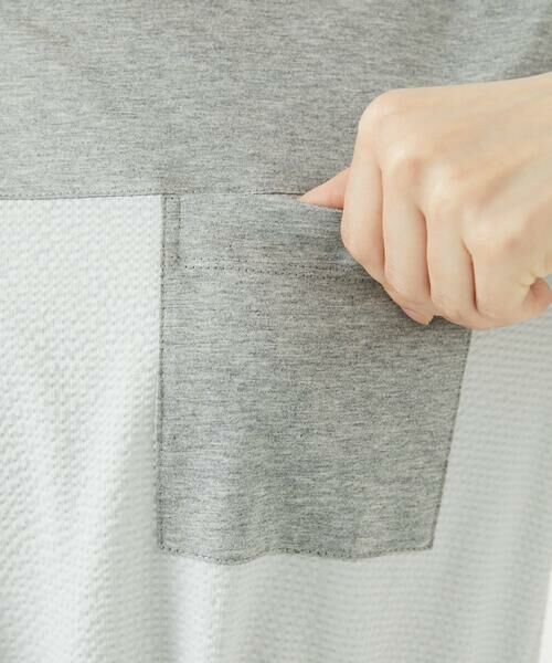 Maison de CINQ / メゾン ドゥ サンク ロング・マキシ丈ワンピース | [接触冷感/吸汗速乾]サッカーシャドーギンガムワンピース | 詳細10