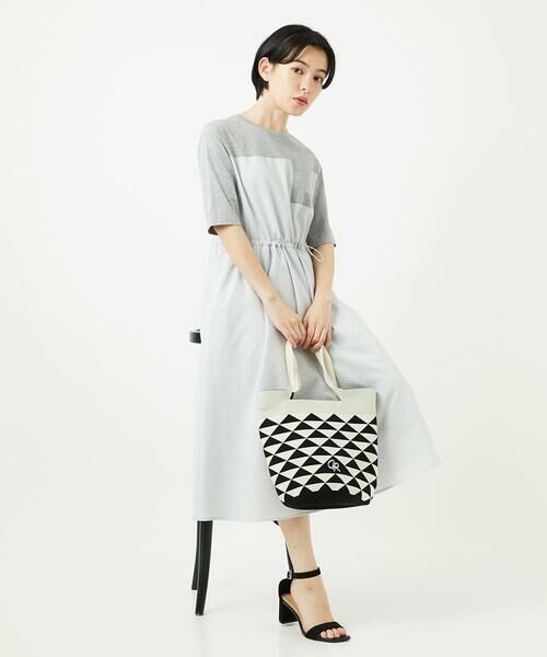 Maison de CINQ / メゾン ドゥ サンク ロング・マキシ丈ワンピース | [接触冷感/吸汗速乾]サッカーシャドーギンガムワンピース | 詳細15