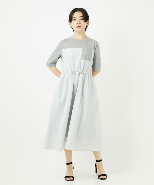 Maison de CINQ / メゾン ドゥ サンク ロング・マキシ丈ワンピース | [接触冷感/吸汗速乾]サッカーシャドーギンガムワンピース | 詳細16