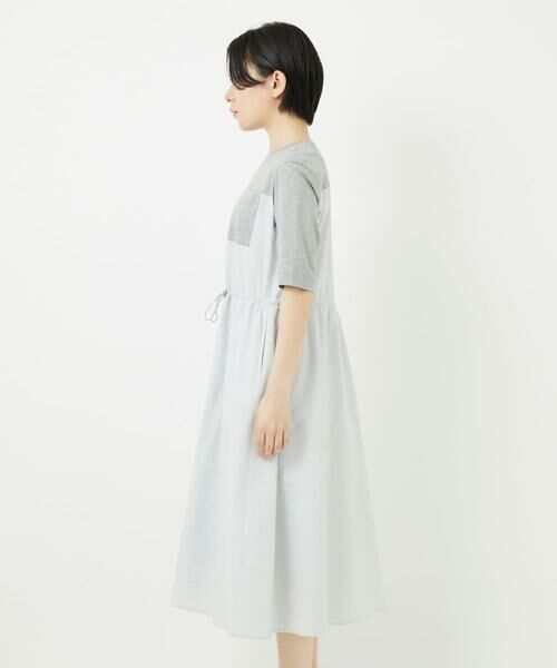 Maison de CINQ / メゾン ドゥ サンク ロング・マキシ丈ワンピース | [接触冷感/吸汗速乾]サッカーシャドーギンガムワンピース | 詳細3