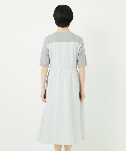 Maison de CINQ / メゾン ドゥ サンク ロング・マキシ丈ワンピース | [接触冷感/吸汗速乾]サッカーシャドーギンガムワンピース | 詳細4