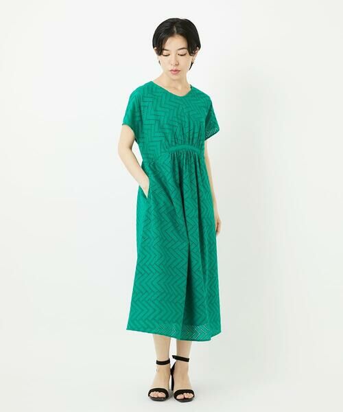 Maison de CINQ / メゾン ドゥ サンク ロング・マキシ丈ワンピース | コットンエンブロイダリーワンピース | 詳細18