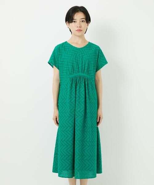 Maison de CINQ / メゾン ドゥ サンク ロング・マキシ丈ワンピース | コットンエンブロイダリーワンピース | 詳細5