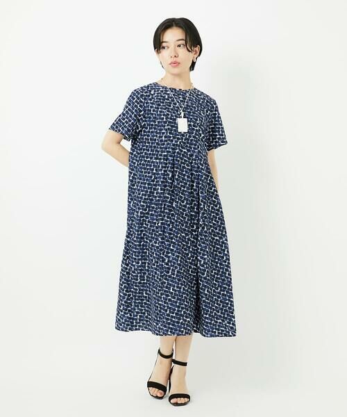 Maison de CINQ / メゾン ドゥ サンク ロング・マキシ丈ワンピース | ジオメトリックワンピース | 詳細12