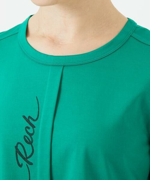 Maison de CINQ / メゾン ドゥ サンク カットソー | シルケット天竺ラウンドヘムロゴカットソー | 詳細12