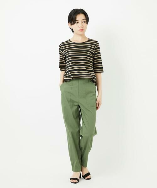 Maison de CINQ / メゾン ドゥ サンク カットソー | [日本製]マルチボーダーラメカットソー | 詳細11