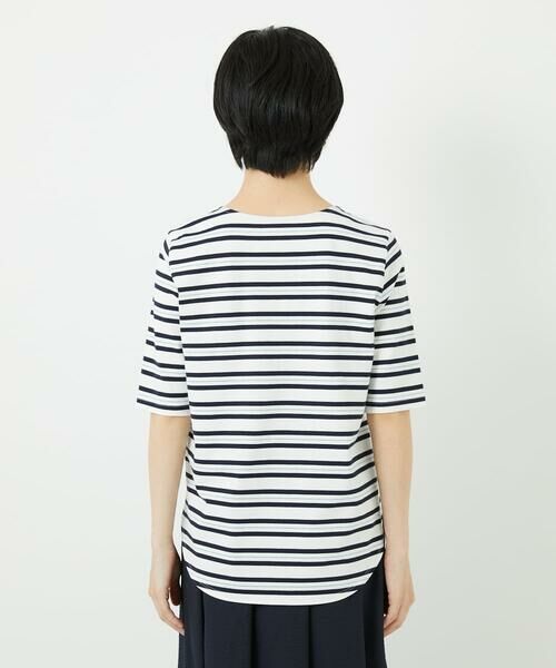 Maison de CINQ / メゾン ドゥ サンク カットソー | [日本製]マルチボーダーラメカットソー | 詳細5