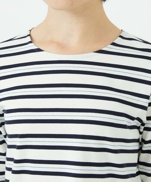 Maison de CINQ / メゾン ドゥ サンク カットソー | [日本製]マルチボーダーラメカットソー | 詳細6