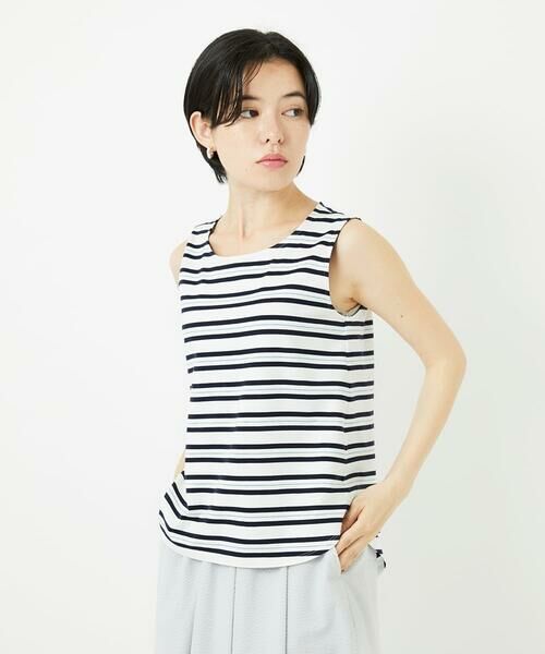 Maison de CINQ / メゾン ドゥ サンク タンクトップ | [日本製]マルチボーダーラメタンクトップ | 詳細2