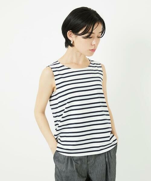 Maison de CINQ / メゾン ドゥ サンク タンクトップ | [日本製]マルチボーダーラメタンクトップ | 詳細3