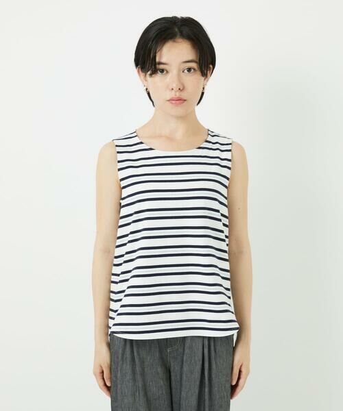 Maison de CINQ / メゾン ドゥ サンク タンクトップ | [日本製]マルチボーダーラメタンクトップ | 詳細4