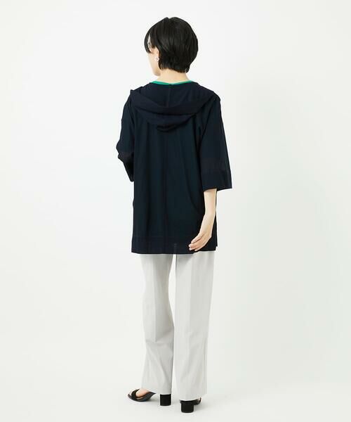 Maison de CINQ / メゾン ドゥ サンク カーディガン・ボレロ | シアーフードカーディガン | 詳細15