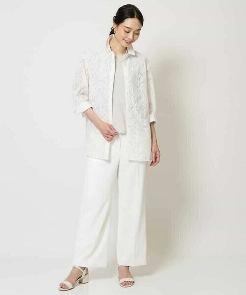 Maison de CINQ / メゾン ドゥ サンク シャツ・ブラウス | レーシーオパールブラウス | 詳細24