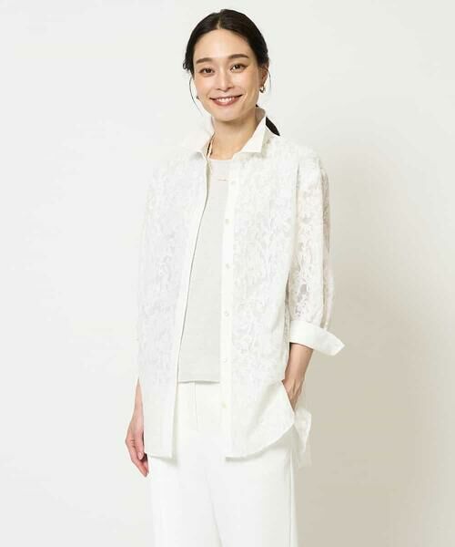 Maison de CINQ / メゾン ドゥ サンク シャツ・ブラウス | レーシーオパールブラウス | 詳細3