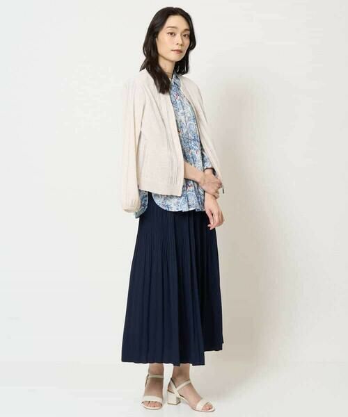 Maison de CINQ / メゾン ドゥ サンク シャツ・ブラウス | [通気性･発散性]プチフラワーペイズリープリントブラウス | 詳細16