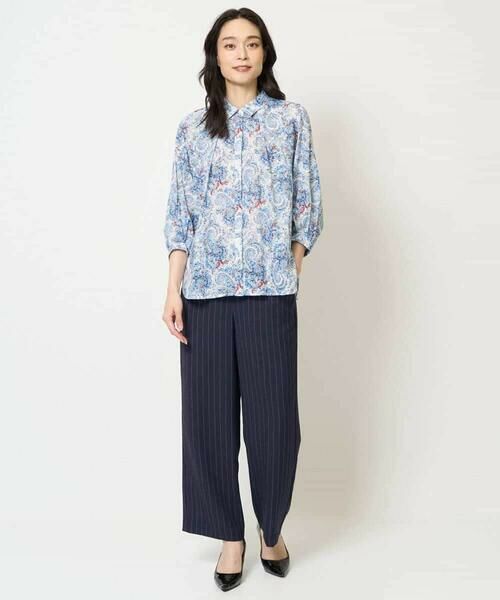 Maison de CINQ / メゾン ドゥ サンク シャツ・ブラウス | [通気性･発散性]プチフラワーペイズリープリントブラウス | 詳細18