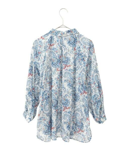 Maison de CINQ / メゾン ドゥ サンク シャツ・ブラウス | [通気性･発散性]プチフラワーペイズリープリントブラウス | 詳細22