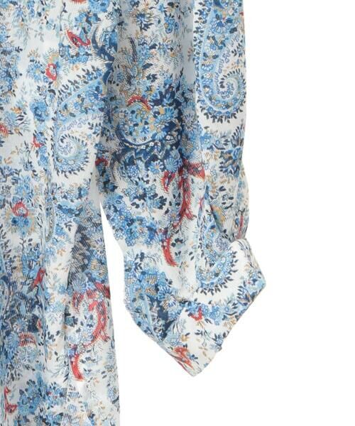 Maison de CINQ / メゾン ドゥ サンク シャツ・ブラウス | [通気性･発散性]プチフラワーペイズリープリントブラウス | 詳細24